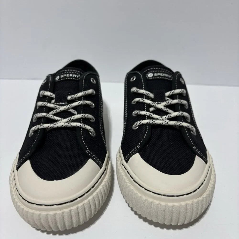 Sperry Women’s Astor Black Slip-On Sneakers, Size 5.5 M